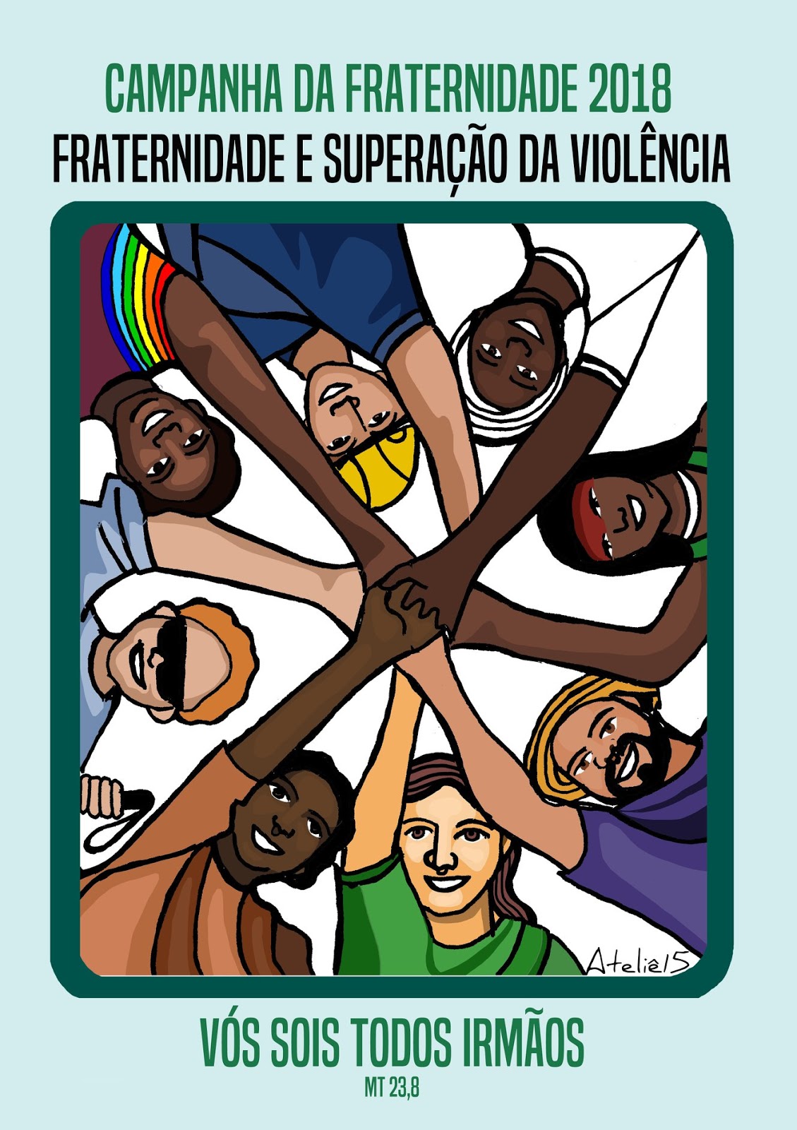 Cartaz Da Campanha Da Fraternidade EDUCA
