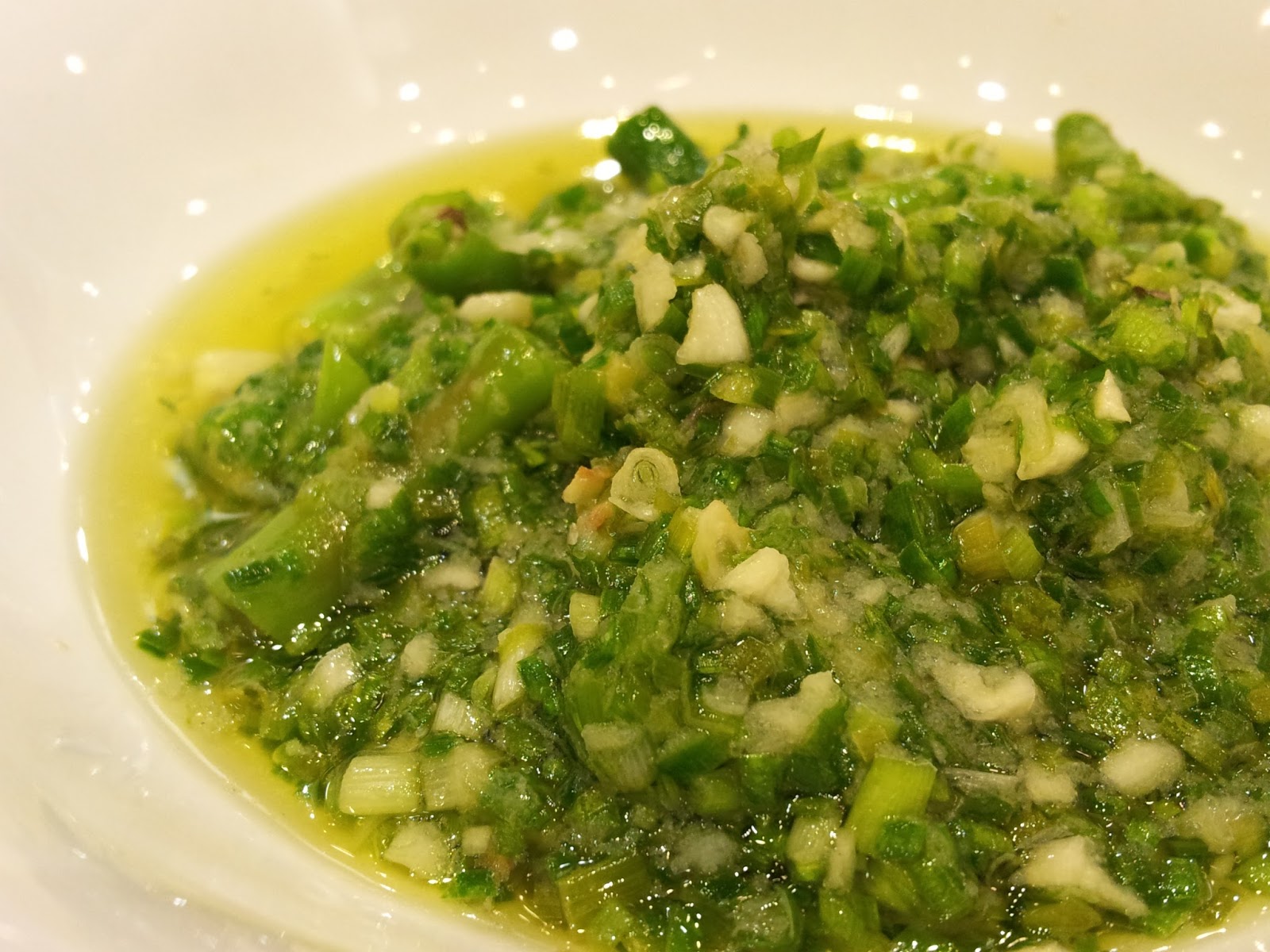 Rushina Munshaw Ghildiyal Green Garlic with a recipe for Green Garlic