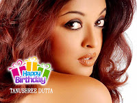 lovely happy birthday tanushree dutta wallpaper, new photo tanushree dutta for her birthday celebration.