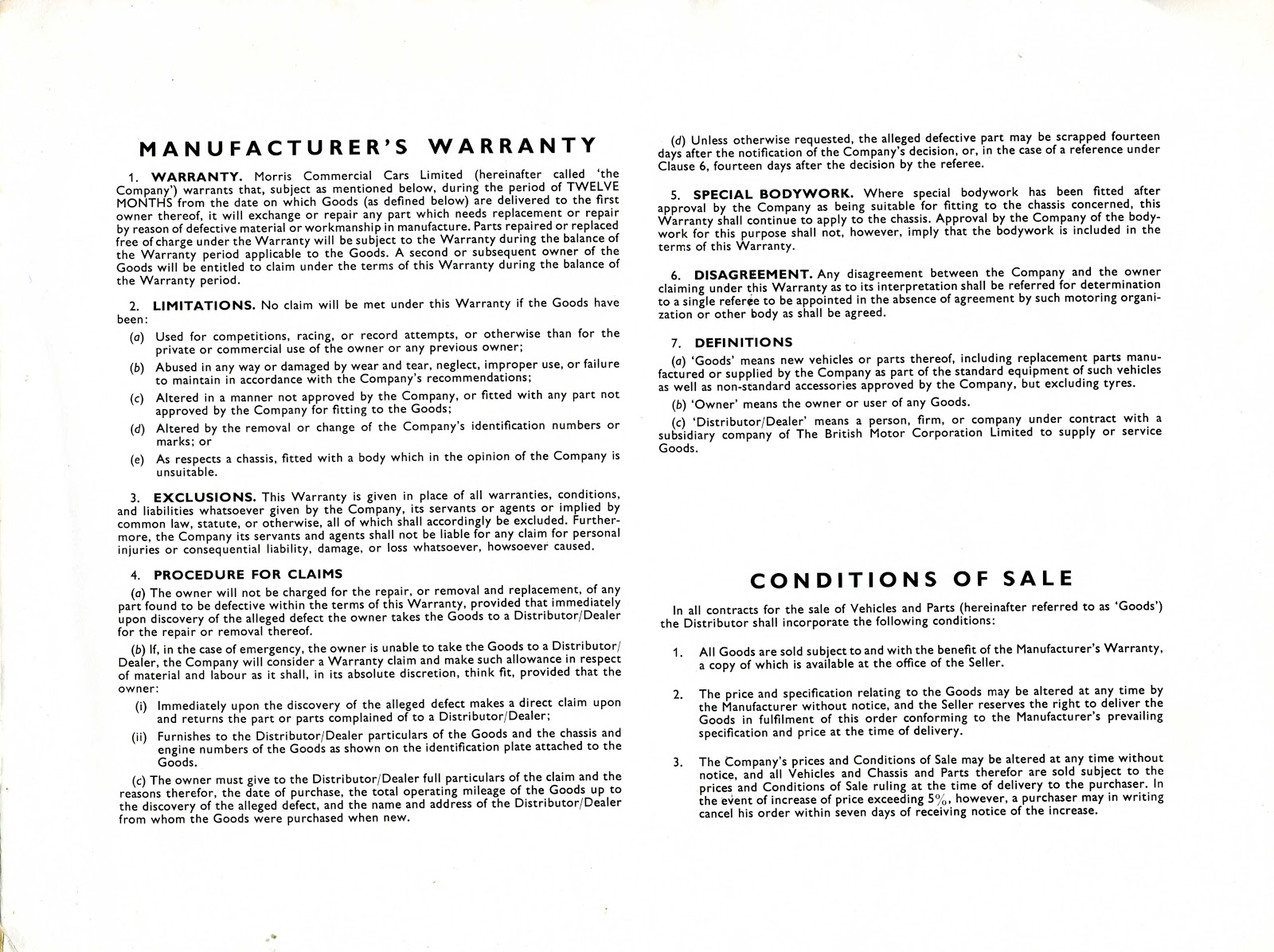 Vintage Stuff Morris J4