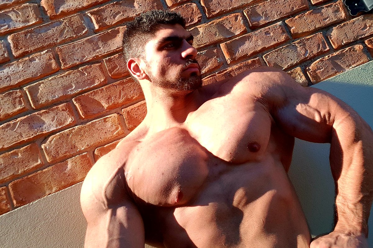 Greek bodybuilder Christos pistolas