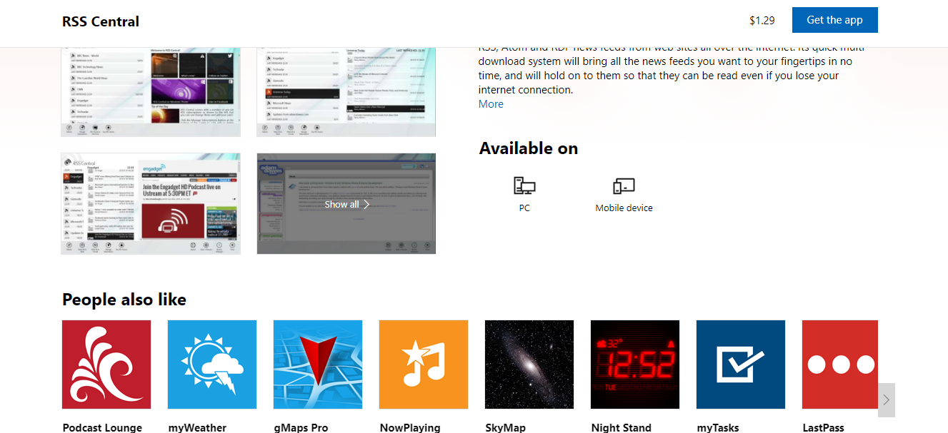 Los mejores lectores de Feed RSS de la tienda de Windows Store Los mejores lectores de Feed RSS de la tienda de Windows Store