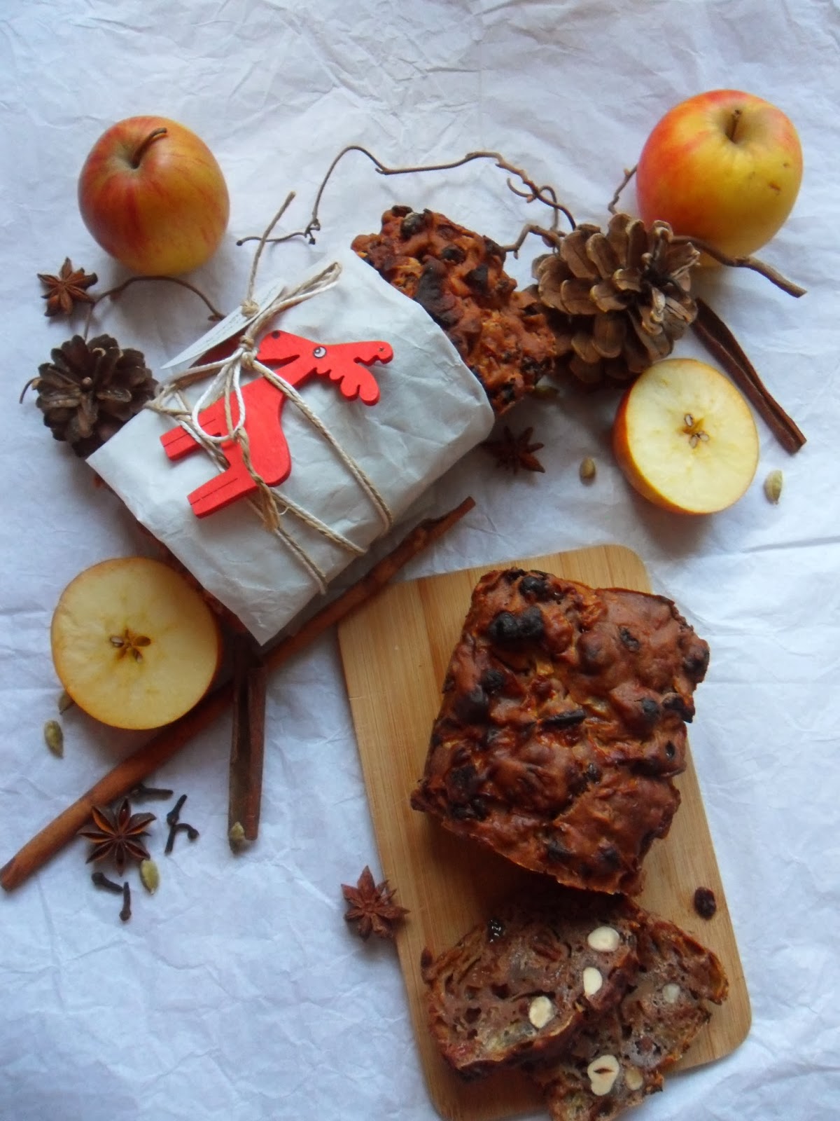 Mia´s Cookies and more: Apfelbrot für das Jul-Event von Maren (Vegan)