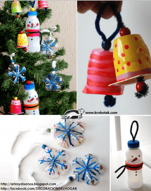 Cómo Decorar en Navidad sin Gastar Mucho Dinero DIY by artesydisenos.blogspot.com