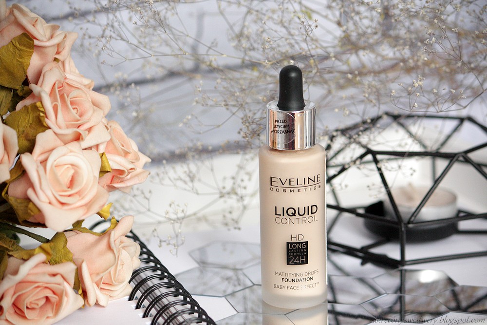Eveline, Liquid Control HD Long Lasting 24H, Baby Face Effect