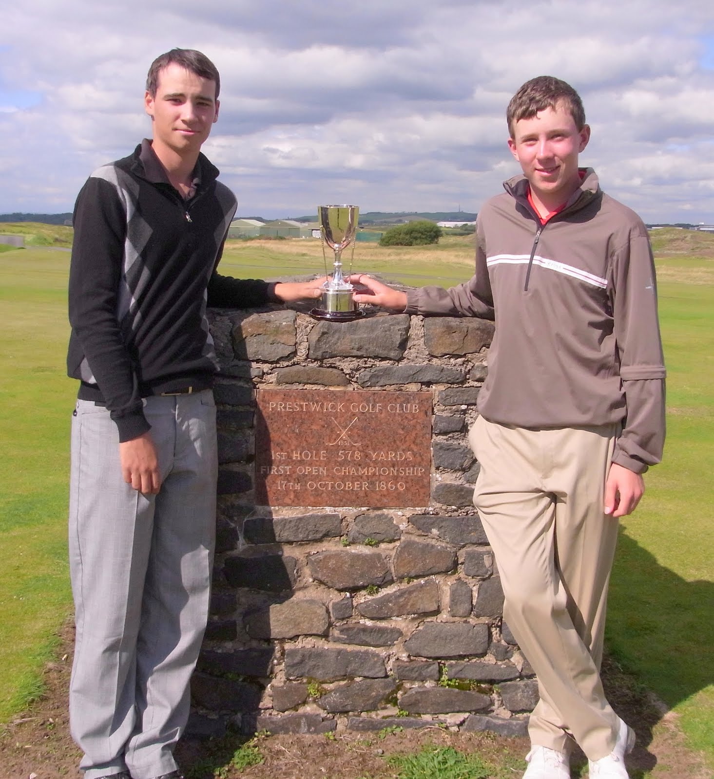 AYRSHIRE GOLF AYRSHIRE JUNIOR CHAMPION OF CHAMPIONS Wilson and walker meet in the final
