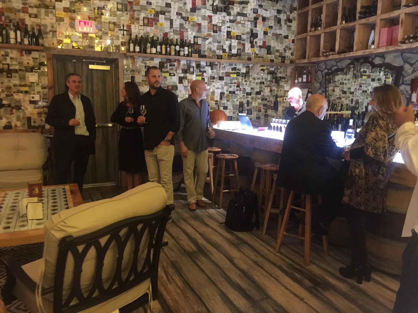 Wine Mise en abyme Wine Watch Wine Bar (Fort Lauderdale, FL) A