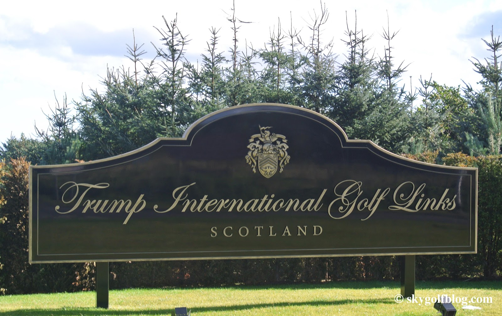 Image result for trump international links golf scotland