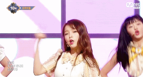 오마이걸 20170511 엠카운트 다운 무대.gif | 인스티즈