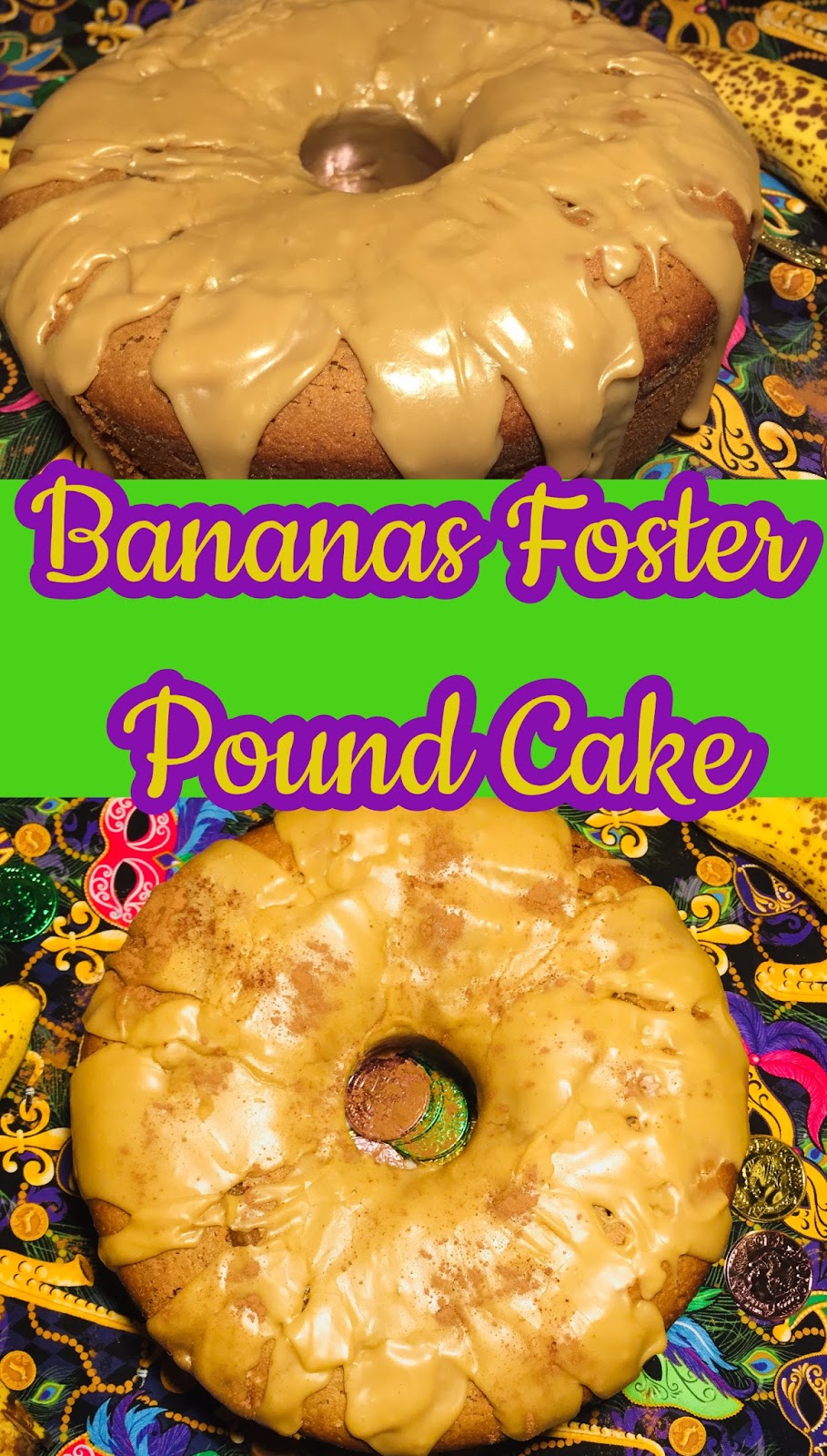 Bananas Foster Pound Cake