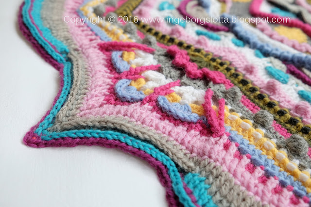 Mandala madness CAL 2016 part 9 crochet