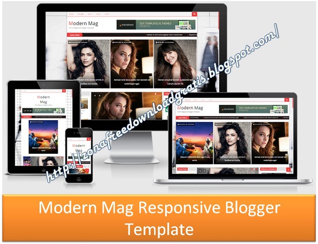 Moderen Mag Responsive Blogger Template Moderen Mag Responsive Blogger Template