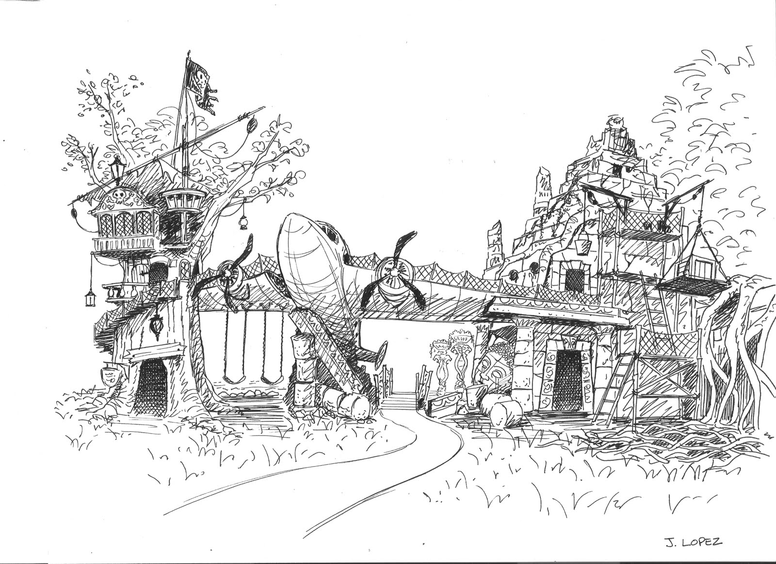 The Haunted Mansion-Northside: Theme Park Design