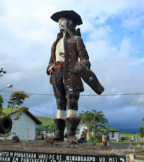 patung sarapung korengkeng tondano minahasa sulawesi utara