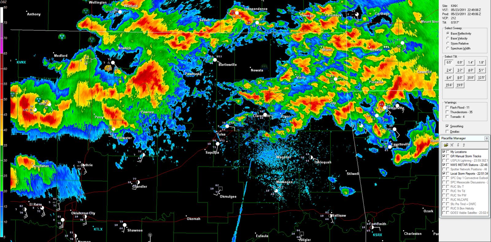 The Original Weather Blog Severe Weather Update NE Oklahoma