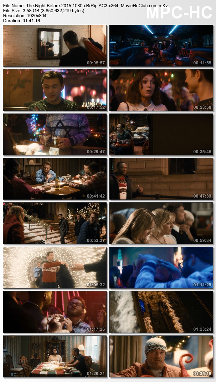 [Mini-HD] The Night Before (2015) - แก๊งเพี้ยนเกรียนข้ามคืน [1080p][เสียง:ไทย 5.1/Eng DTS][ซับ:ไทย/Eng][.MKV][3.59GB] NB_MovieHdClub_SS