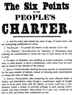 The People's Charter & Heywood