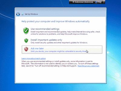 Cara Mudah Menginstall Windows 7 Lengkap