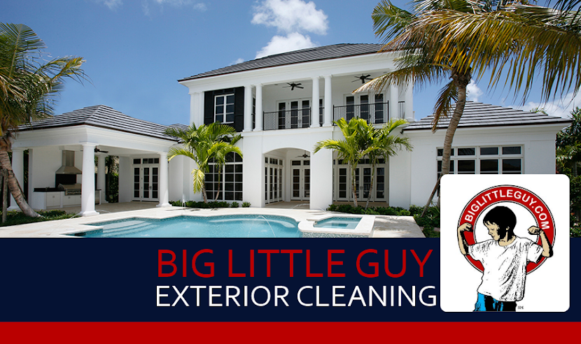 Big Little Guy LLC - Vero Beach, FL: Pressure Washing, Window Cleaning, Roof Cleaning and More