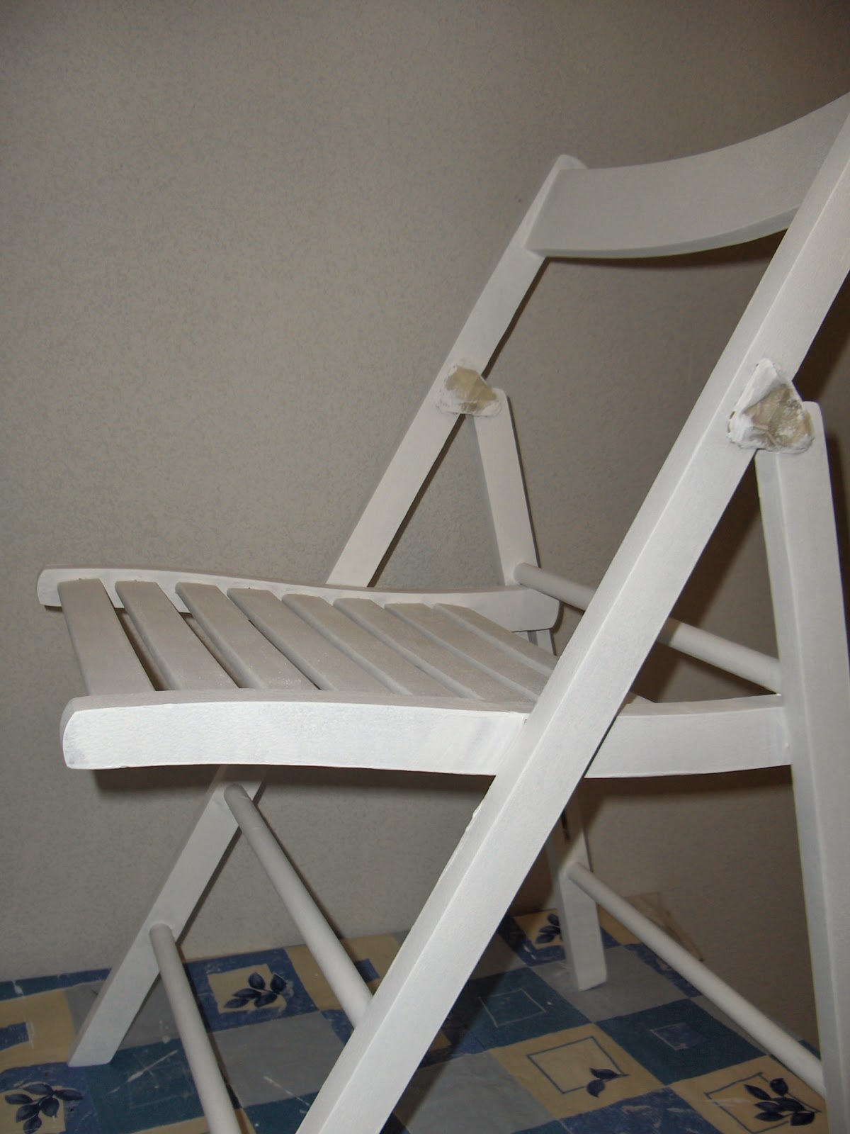 El taller de Flory Pondy: Silla plegable