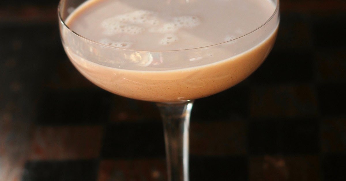 Cookistry Choconanatini a chocolate and banana rum cocktail