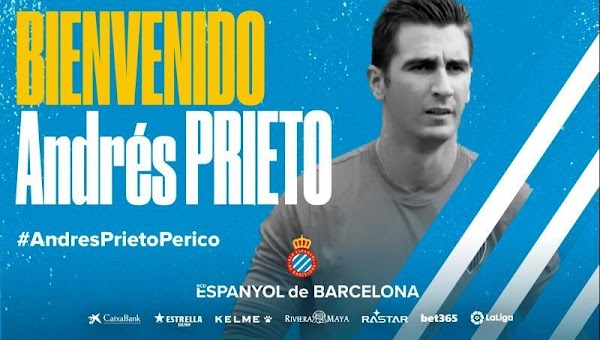 Oficial: El Espanyol firma a Andrés Prieto