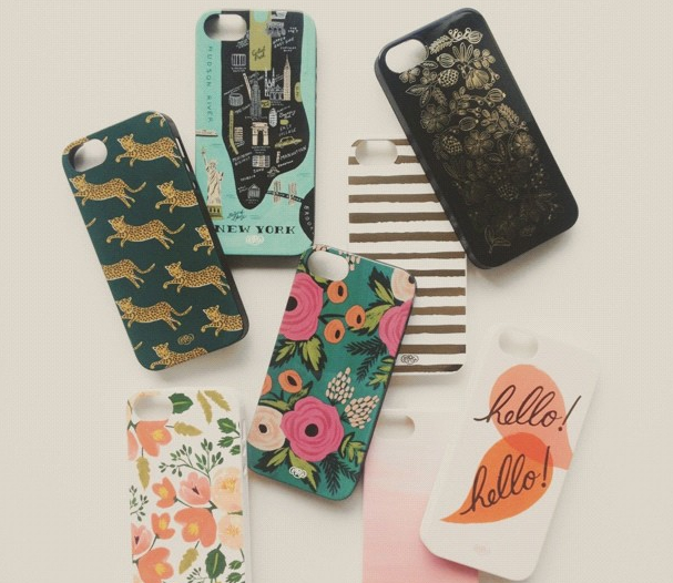 anna bond rifle paper phone cases