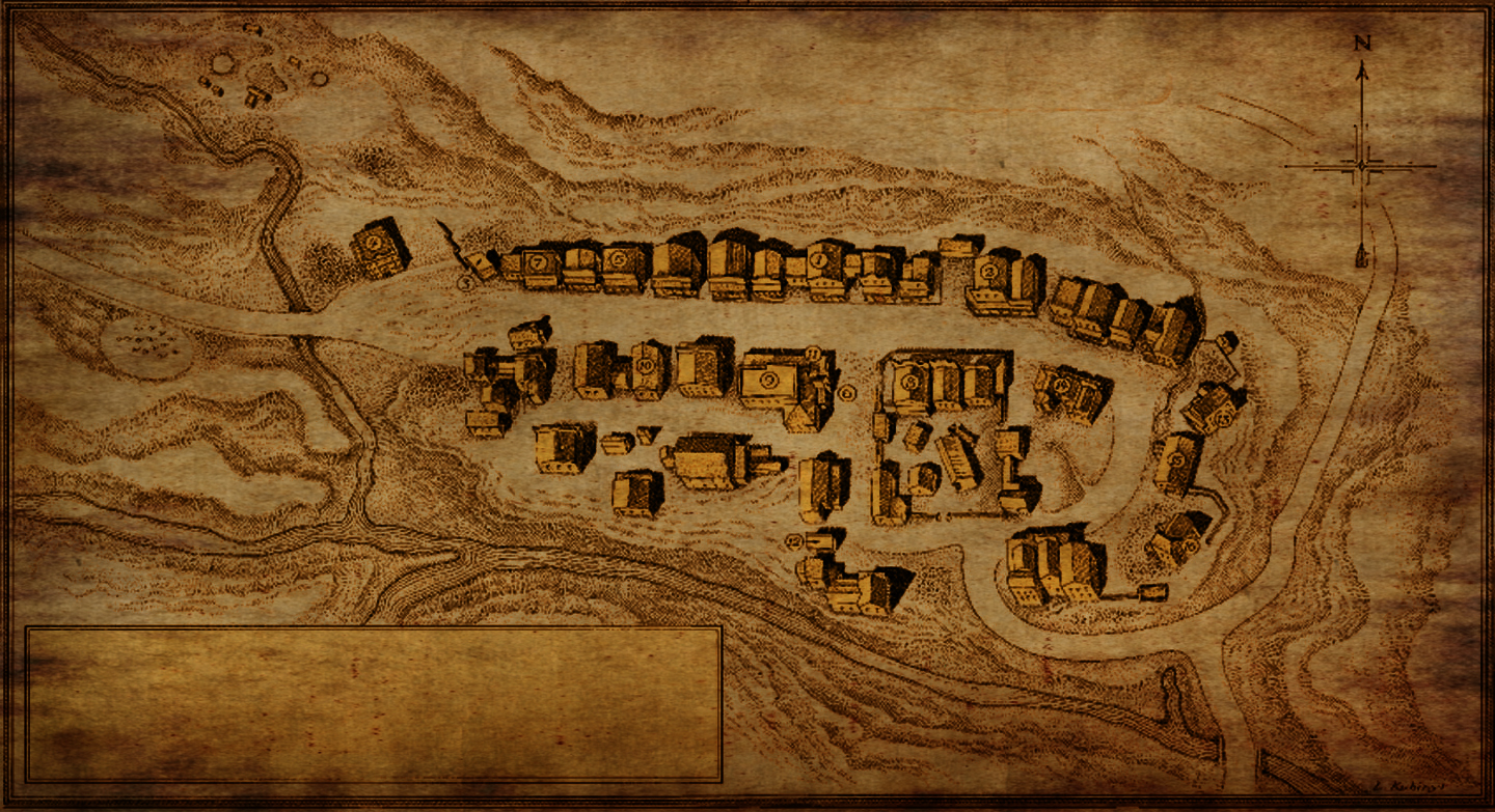 The Labyrinth Old West Map