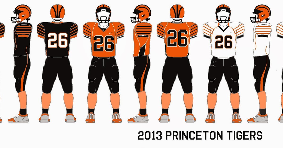princeton football uniforms