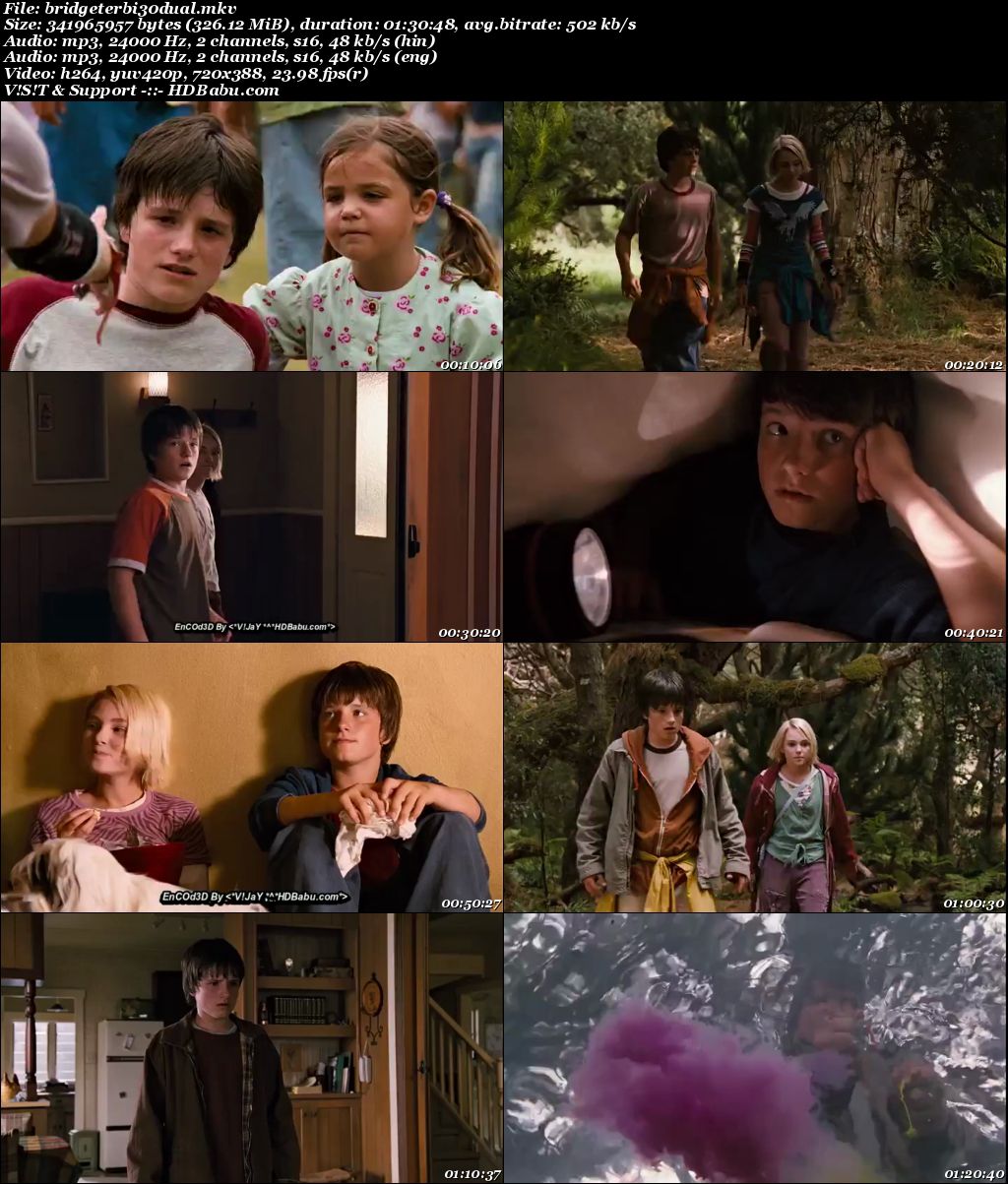 Bridge to Terabithia Dual Audio Movie Download