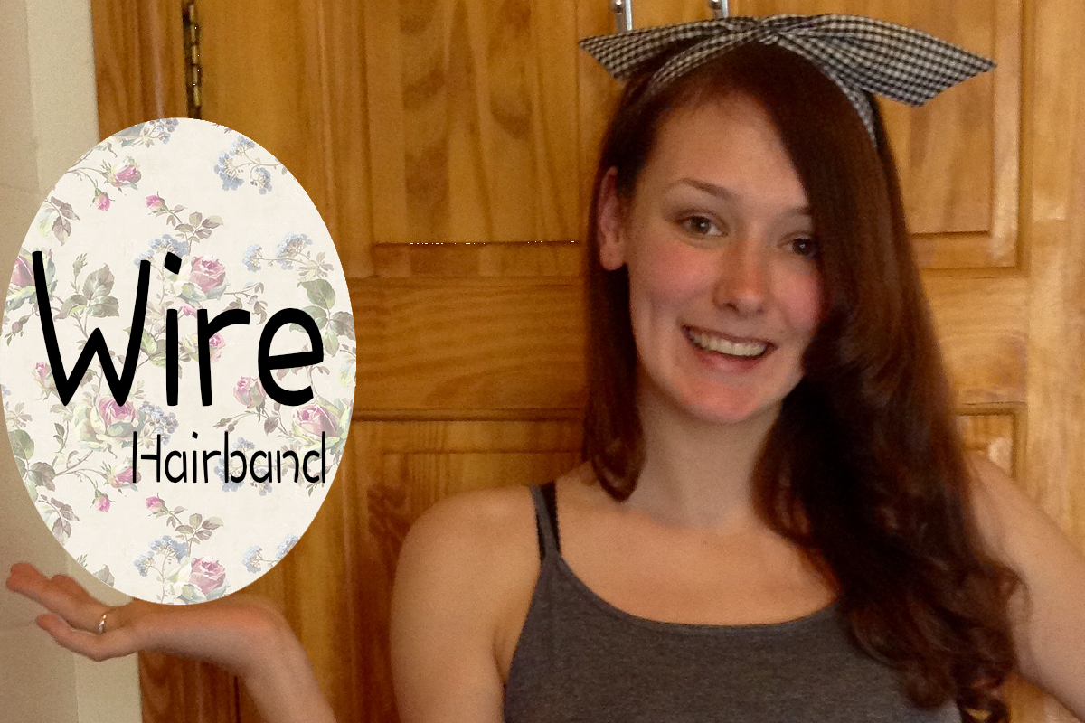Wire Wrap Headband Sew Darn Neat Sewing Blog