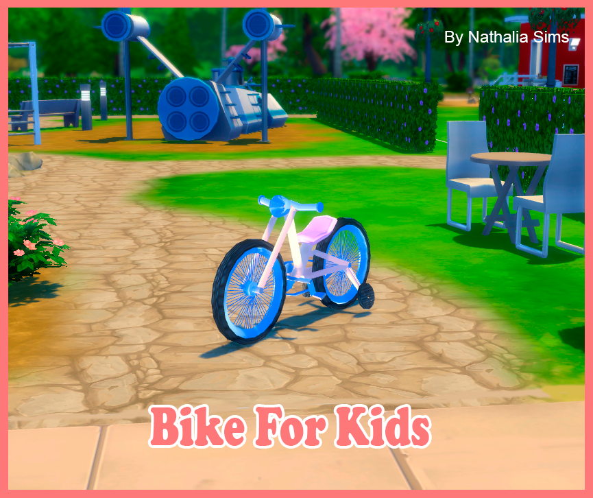 Sims 4 CC's The Best Bike for Kids Conversion by NathaliaSims