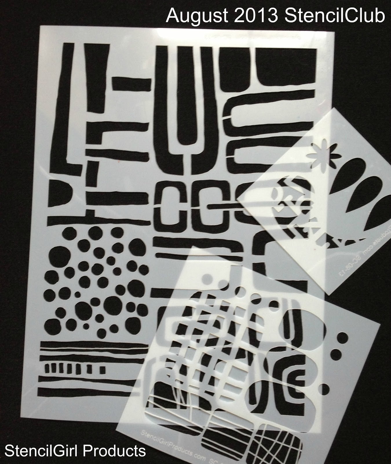 StencilGirl Talk StencilGirl Preview August 2013