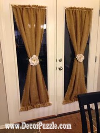 Best 20 French Country Curtains And Blinds For Door Windows French Country Curtains And Blinds, French Doors Curtains