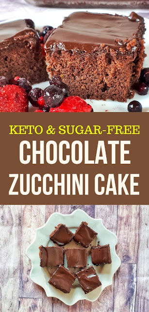 Keto & Low Carb Chocolates Zucchini Cake
