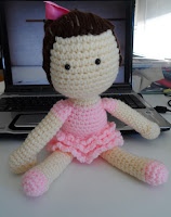 PATRON BAILARINA AMIGURUMI 2809