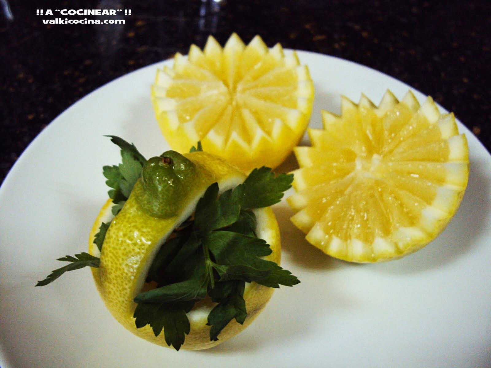 DECO: LIMÓN | ¡¡A COCINEAR!! Recetas valkicocina.com