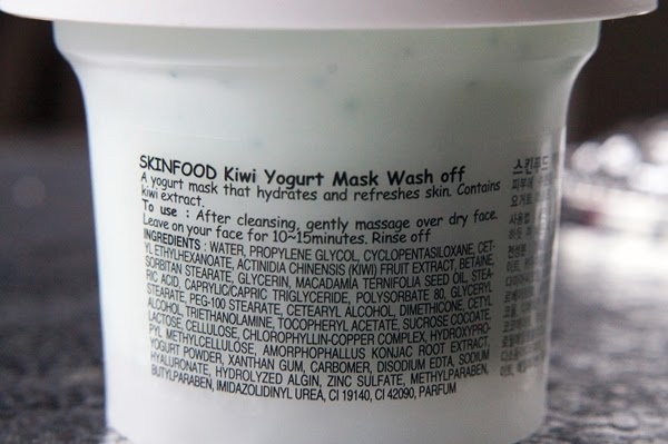 SkinFood Kiwi Yoghurt Mask Wash Off