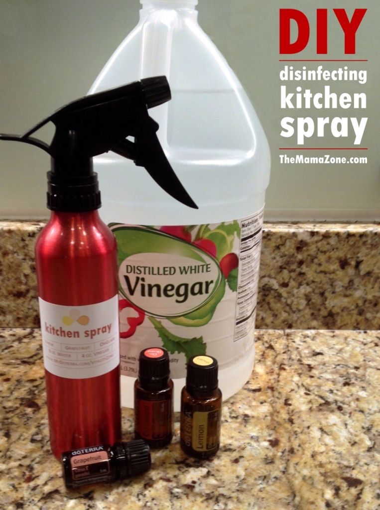DIY Kitchen Disinfectant Spray Homemade to Healthy