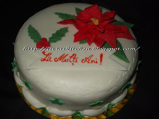 Tort Poinsettia