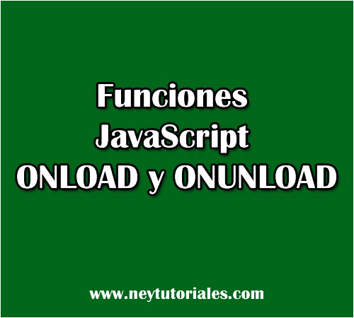 Mostrar mensajes de Bienvenida con JavaScript utilizando ONLOAD y ...