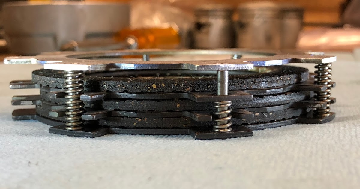 CT90 Clutch Pack Assembly Detail Buildup