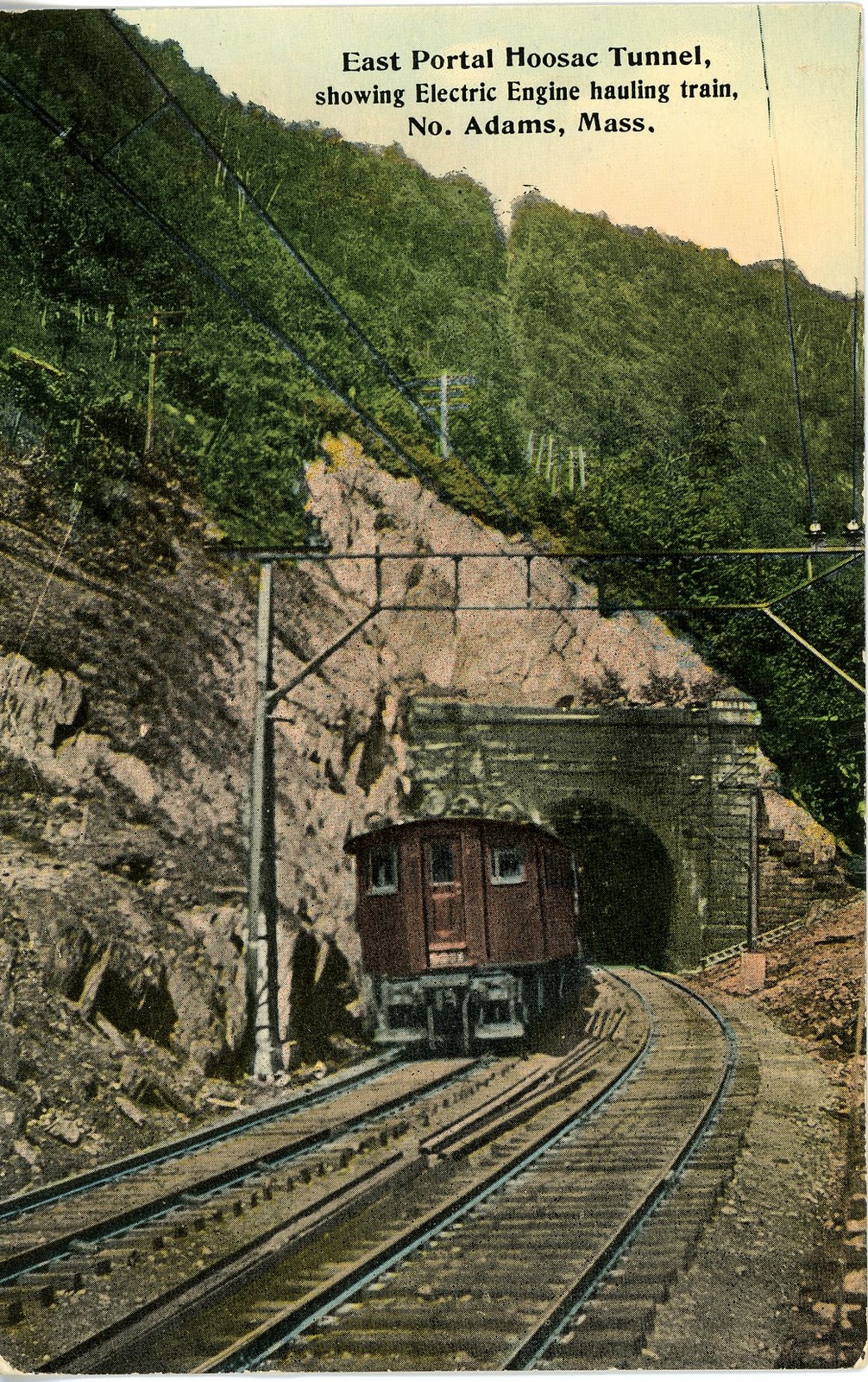 Central Maine Motors >> The National Railroad Postcard Museum: The Great Hoosac Tunnel Central Maine Motors >> The National Railroad Postcard Museum: The Great Hoosac Tunnel