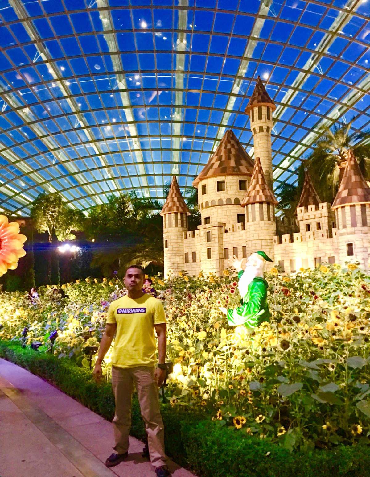Fakta lain tentang Flower Dome, Harga Tiket dan Jam Operasional Flower Dome, Flower Dome ini merupakan sebuah tempat yang unik dan mempesona yang wajib kalian kunjungi kalau liburan ke Singapura