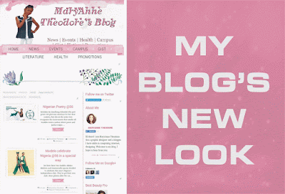 My Blog's New Look