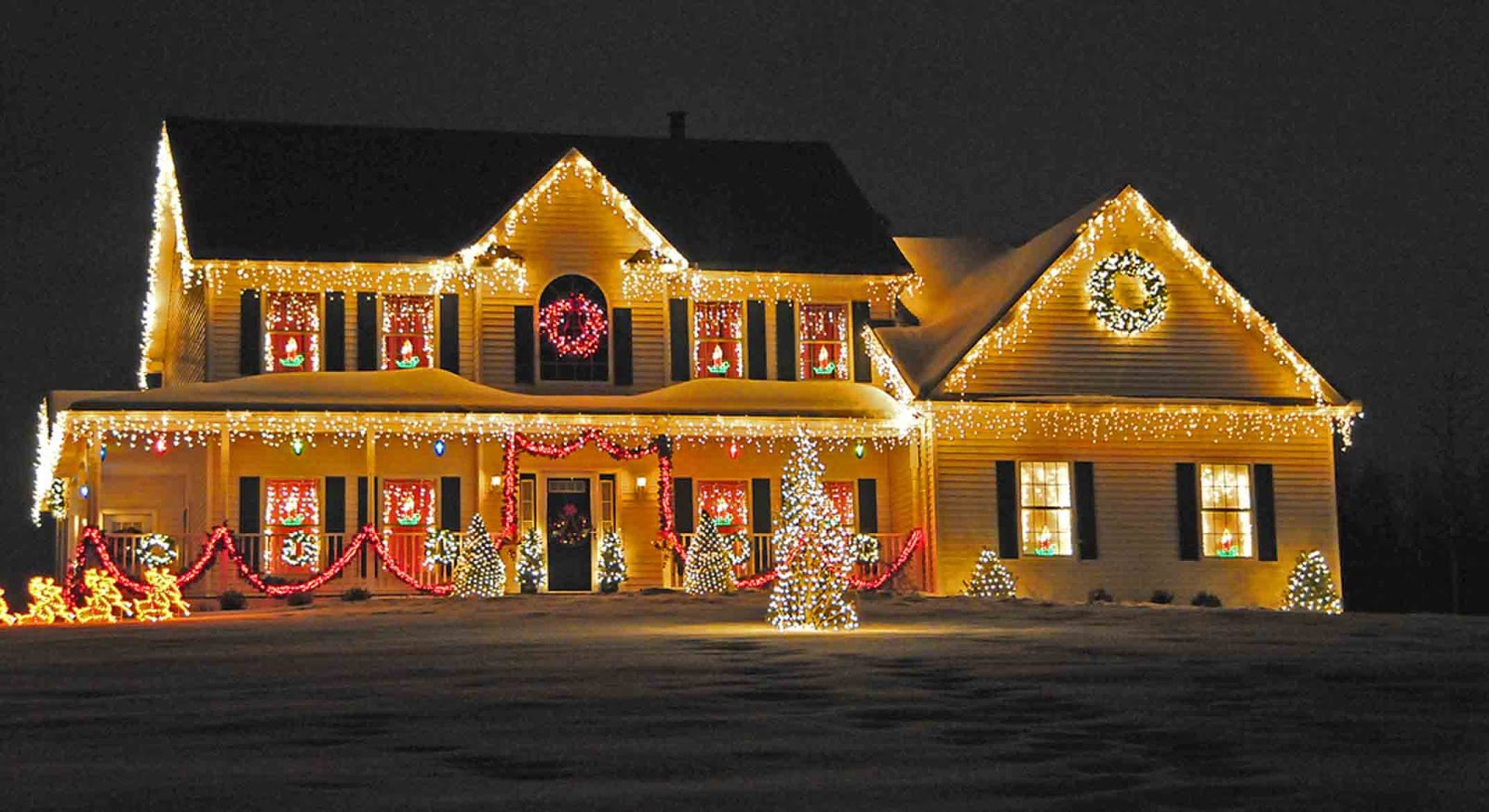 Accurate Roofing The Roofing King, Gutters, and Christmas Lights