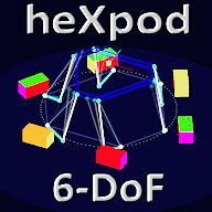 New Hexpod 6DOF plugin for x-sim