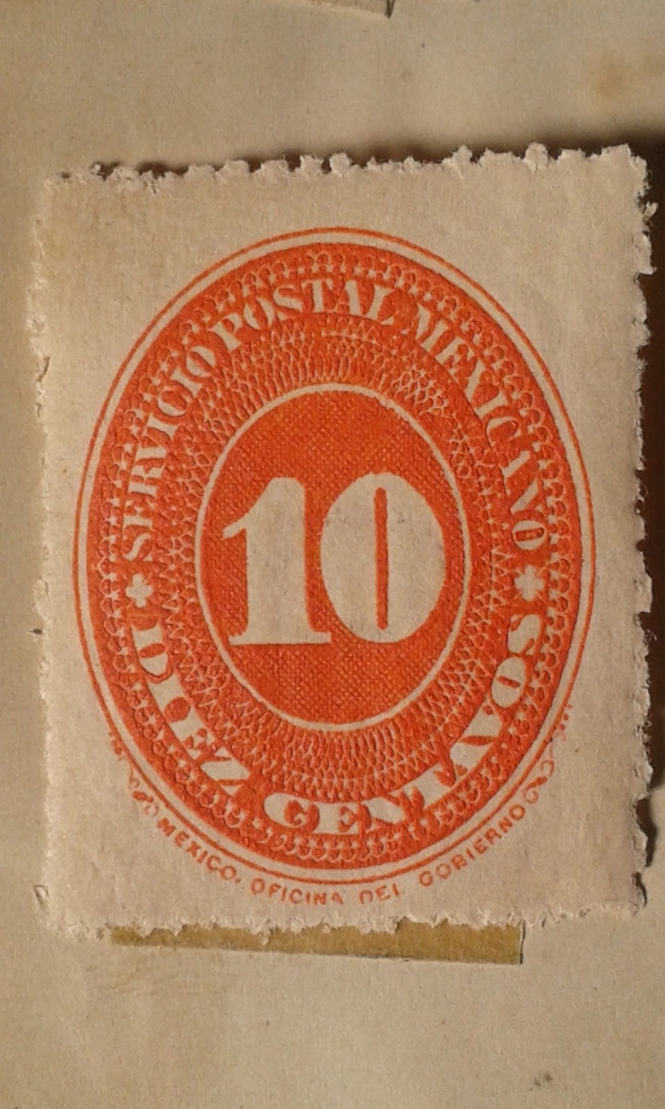 Mano's Rare World Stamps MEXICO, 1800S.