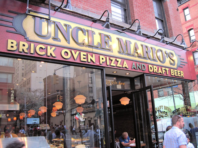 Grab a slice and a pint with Uncle Mario as you do some Dining in New York