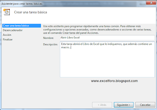 VBA: ejecutar una macro de Excel de un Libro cerrado - el programador de tareas de Windows.